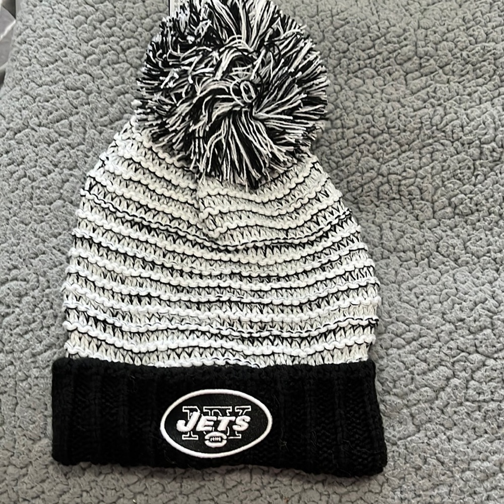 Jets Pom Pom hat